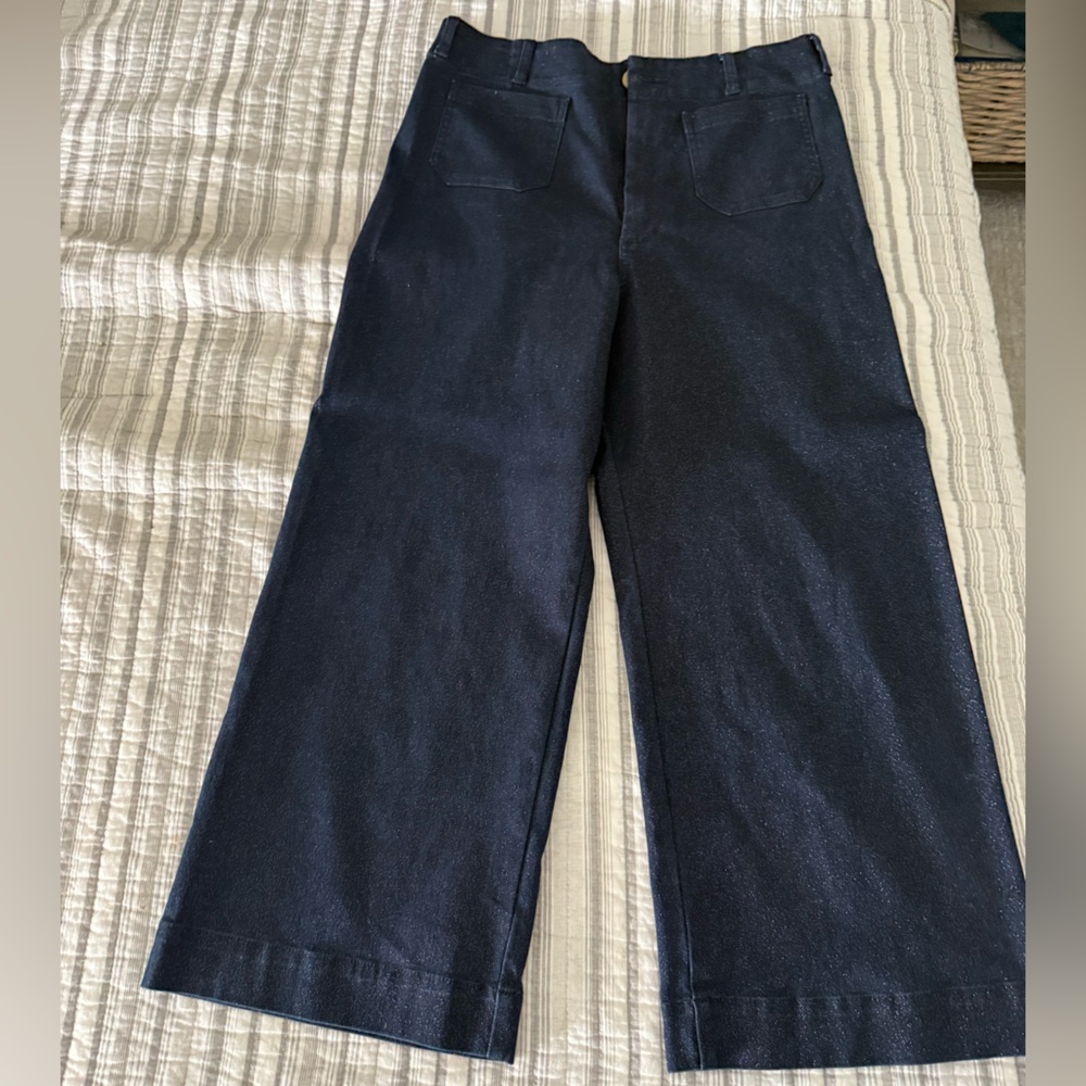 Pilcro Skipper Sparkle Wide Leg Jeans - Picture 4 of 6